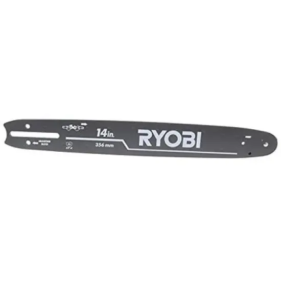 Ryobi Genuine 14" Guide Bar for RY40503 40 Volt  Chainsaw - 314675001 image {1}