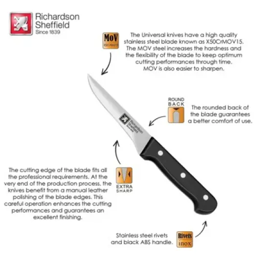 Richardson Sheffield Universal 5-Inch Boning Knife image {2}