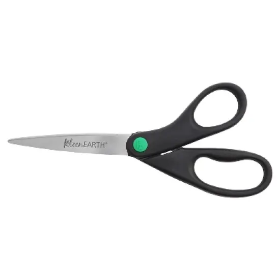 Westcott KleenEarth Recycled Scissors 8" Long Black 2/Pack 15179 image {3}