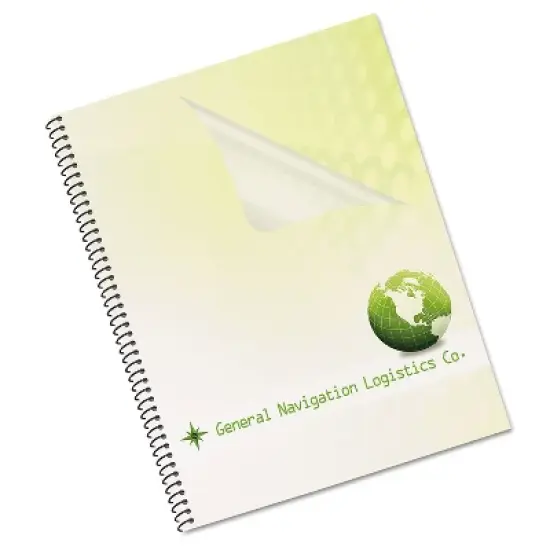 Fellowes PET Ultra Clear Binding Covers Unpunched 11 x 8 1/2 Clear 100/Pack 5242401 image {2}