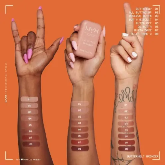 NYX Professional Makeup Buttermelt Bronzer - 0.17oz image {3}