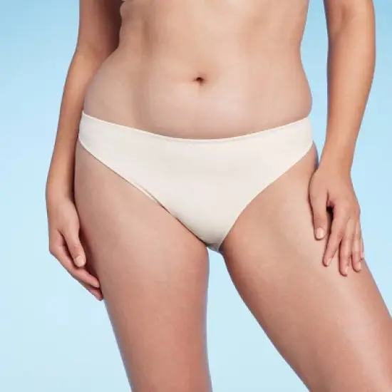 Women's Cheeky Bikini Bottom - Shade & Shore&trade; Off-White image {3}
