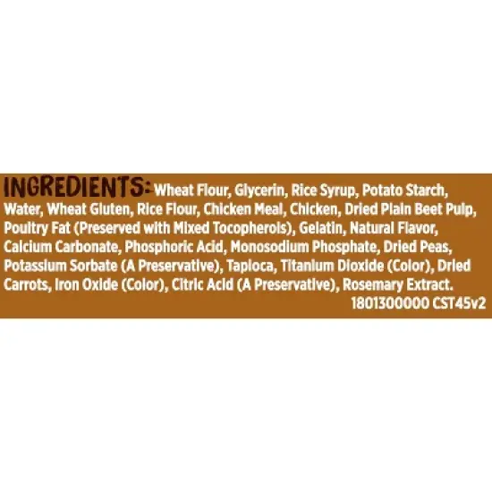 Rachael Ray Nutrish Soup Bones Real Chicken & Vegetable Chewy Dog Treats  - 23.1oz/11ct image {7}