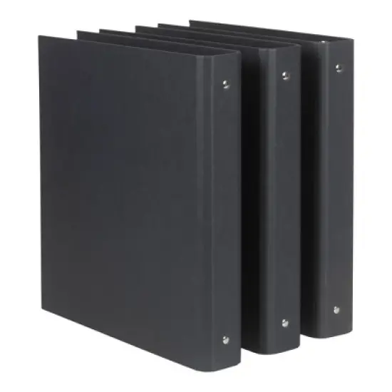 Bigso Ringo Fiberboard 3-Ring Binder Organizer | 1-Inch Binder for Papers, School & Office Use image {4}
