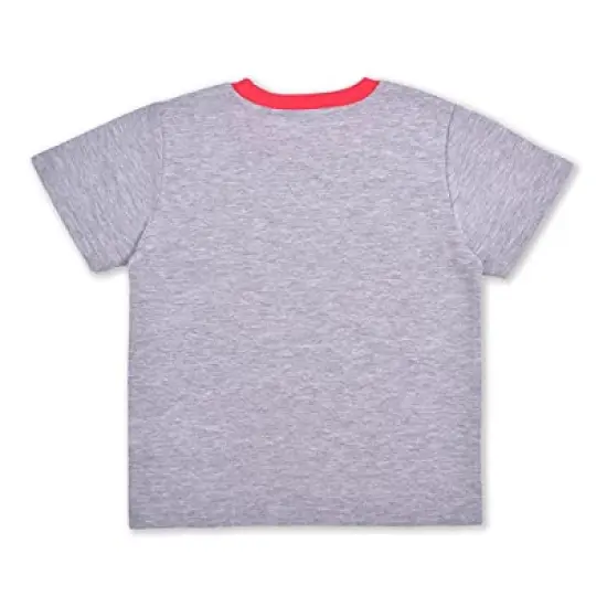 Sesame Street Boy's 2-Piece Short Sleeve Graphic Tee Shirt and Printed Jogger Pant Set for toddler image {3}