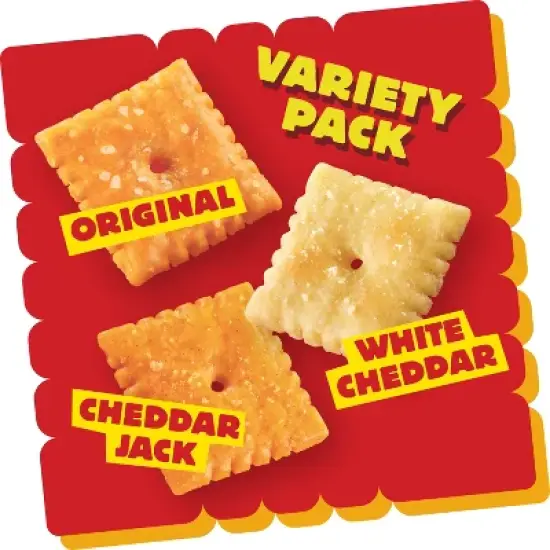 Cheez-It Baked Snack Crackers Variety Pack - 12.1oz/12ct image {5}