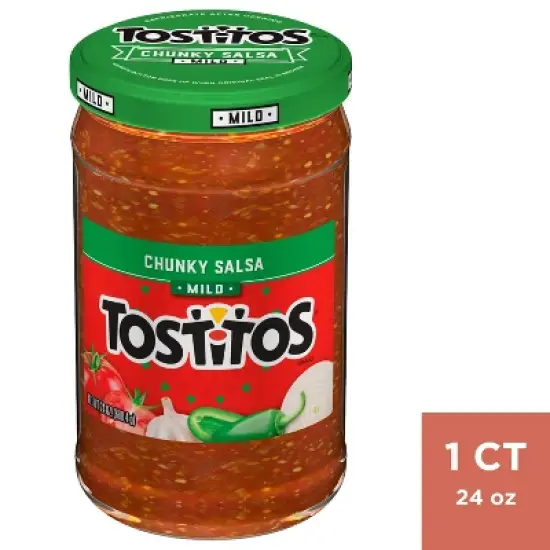Tostitos Mild Chunky Salsa Dip - 24oz image {9}