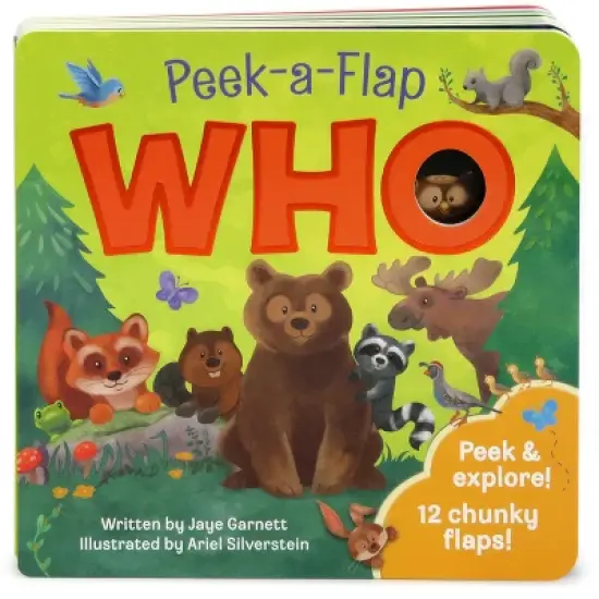 Who - (Peek a Flap) by Jaye Garnett (Board Book) image {1}