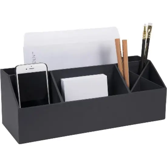 Bigso Elisa Desktop Organizer, Durable Desk Organizer with 7 Compartments for Office Supplies & More image {4}