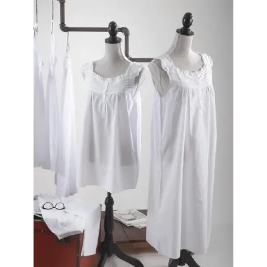 Saro Lifestyle Cotton Nightgown Dress image {2}