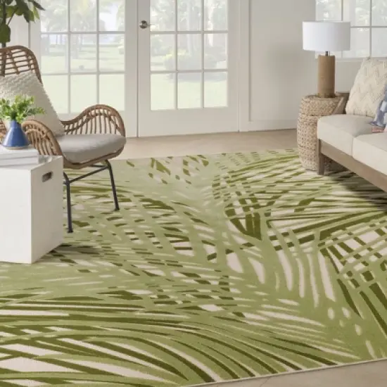 Nourison Aloha Palm Beach Flatweave Outdoor Rug image {2}