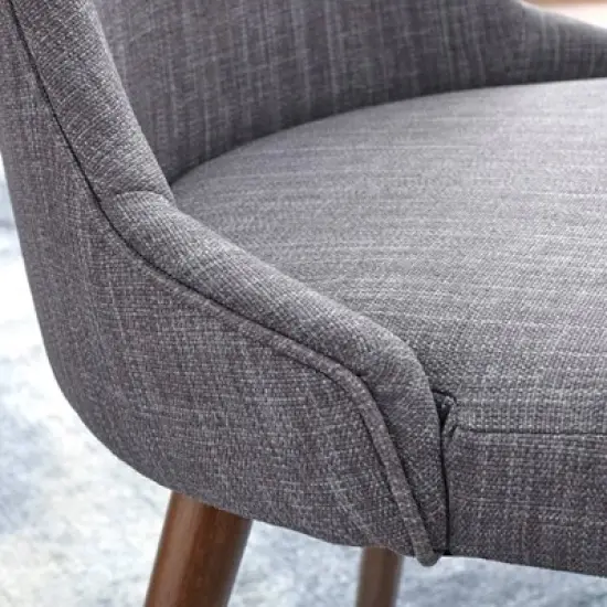 Set of 2 Saville Dining Chairs Gray - Buylateral image {1}