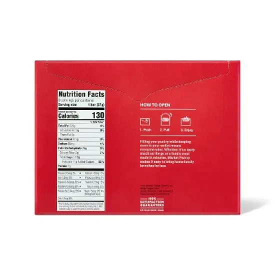 Apple Cinnamon Soft baked Breakfast Bars - 8ct/10.4oz - Market Pantry&trade; image {2}