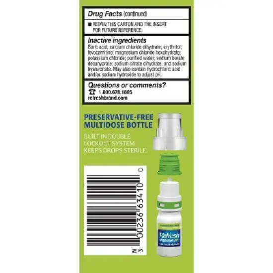 Refresh Relieva PF Preservative Free Eye Drops - 0.33 fl oz/10mL image {12}
