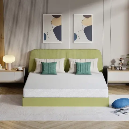 BestMassage 8 Inch Mattress Gel Memory Foam Mattress Medium Firmness Mattresses for Cool Sleep & Pressure Relief CertiPUR-US Certified image {8}