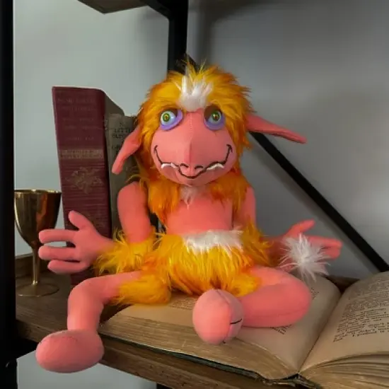 Toy Vault Labyrinth Firey Plush Figure; Creature Stuffed Toy from Jim Henson's Labyrinth Classic Movie image {1}