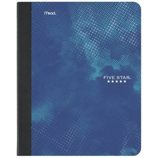 Five Star Active Comp Book 80ct Blue image {1}