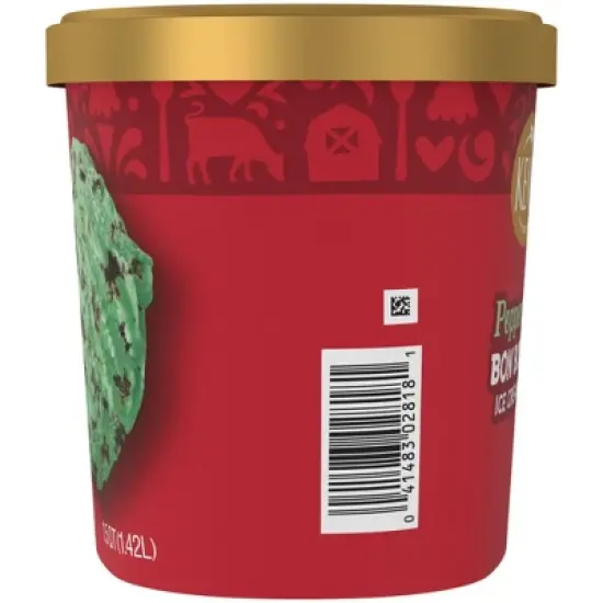 Kemps Peppermint Bon Bon Premium Ice Cream - 48oz image {4}