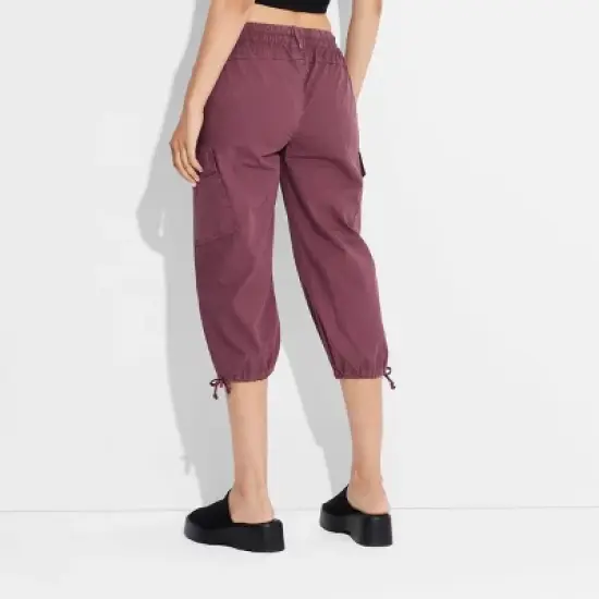 Women's Utility Cargo Capri Pants - Wild Fable&trade; image {2}