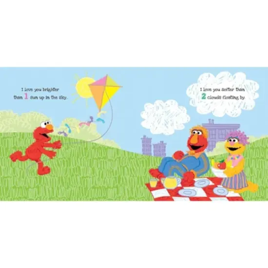 I Love You Just Like This ( Sesame Street) (Hardcover) by Lillian Jaine image {2}