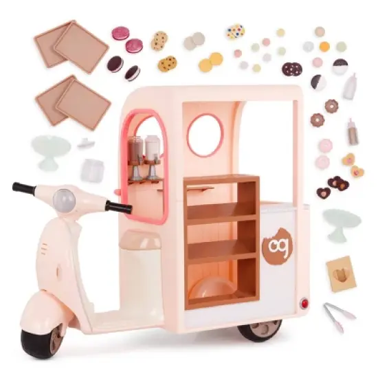 Our Generation Chip Chip Hooray Cookie Scooter Accessory Set for 18" Dolls image {7}