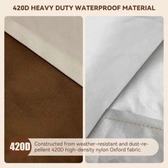 Topteng Egg Chair Cover Waterproof Patio Outdoor image {3}