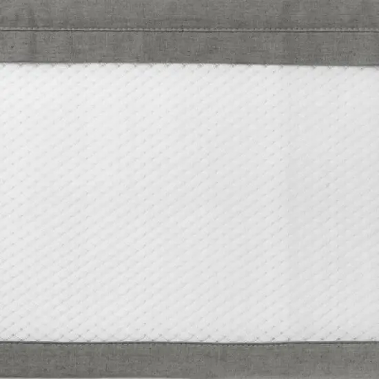 BreathableBaby Breathable Mesh Crib Liner - Deluxe Linen Collection image {3}