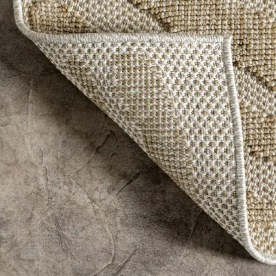 nuLOOM Kisha Transitional Abstract Indoor/Outdoor Patio Area Rug image {6}