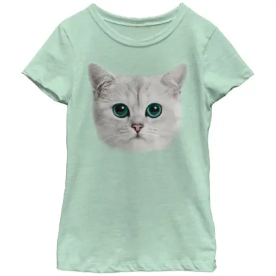Girl's Lost Gods Cat Stare T-Shirt image {2}