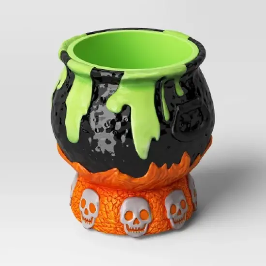 10" Light and Sound Cauldron Candy Bowl Halloween Decorative Prop - Hyde and EEK! Boutique&trade; image {2}