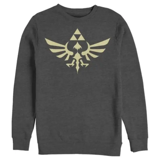 Men's Nintendo Triforce Sweatshirt image {2}