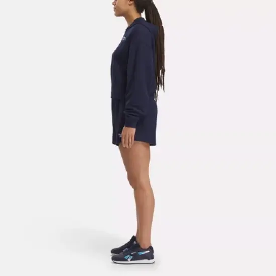 RIE Waffle Full-Zip Hoodie image {1}