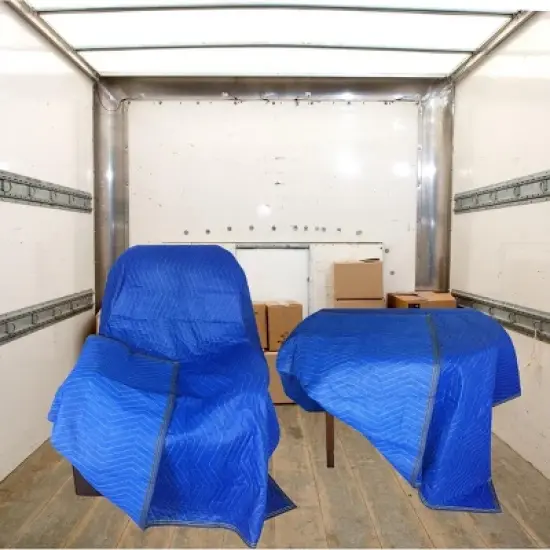 UBMOVE Pack of 12 Pro Blankets Moving Blankets 72" x 80" (35lbs/dozen, 2.92 lb/Ea) image {7}