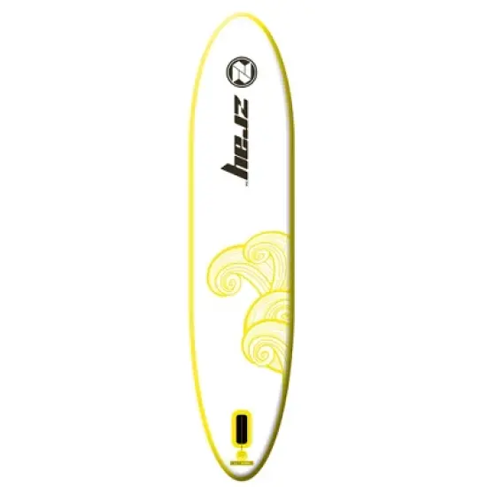 Pool Central Yellow Inflatable Z-Ray X2 All Around Multiboard with Paddle and Pump - 10.75' image {1}