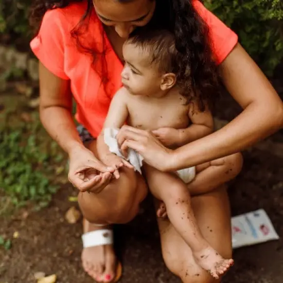 WaterWipes Plastic-Free Textured Unscented 99.9% Water Based Baby Wipes  - (Select Count) image {4}