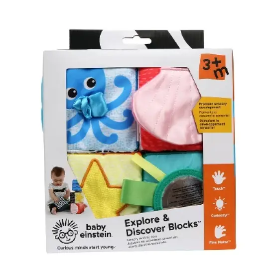 Baby Einstein Explore & Discover Soft Blocks Toys - 4ct image {11}