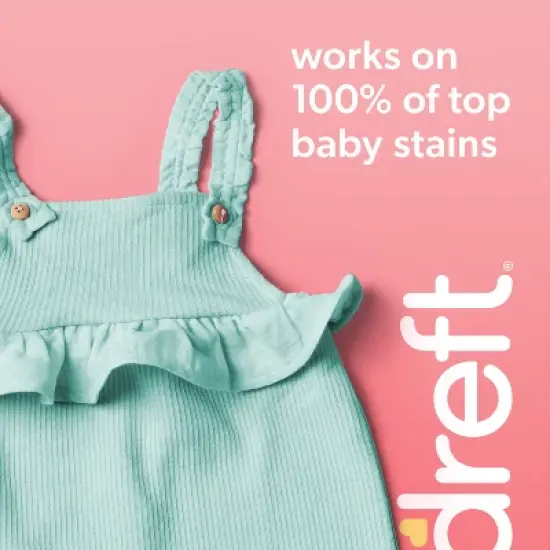 Dreft Active Baby Liquid Laundry Detergent HE Compatible - 92 fl oz image {5}
