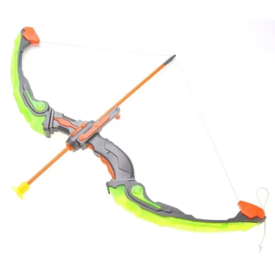 Insten Bow and Arrow Playset with Lights, Arrows, Quiver & Target, Toys for Kids, Green image {2}