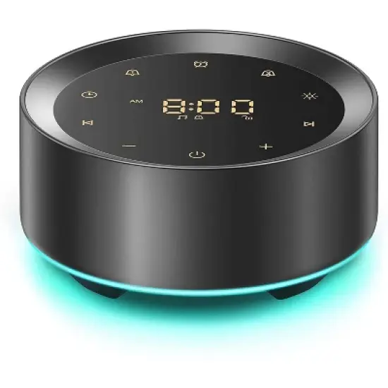 Letsfit  Noise Machine with Alarm Clock Full Touch Control, Sleep Sound Machine for Home and Office - SP1 image {6}