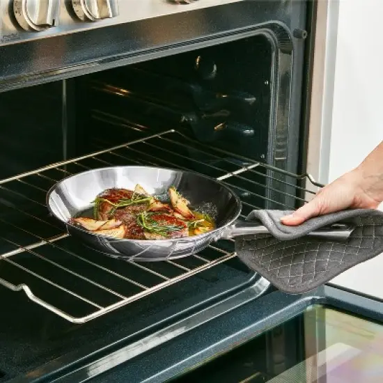 T-fal 14pc Expert Stainless Steel Cookware Set Silver. image {4}