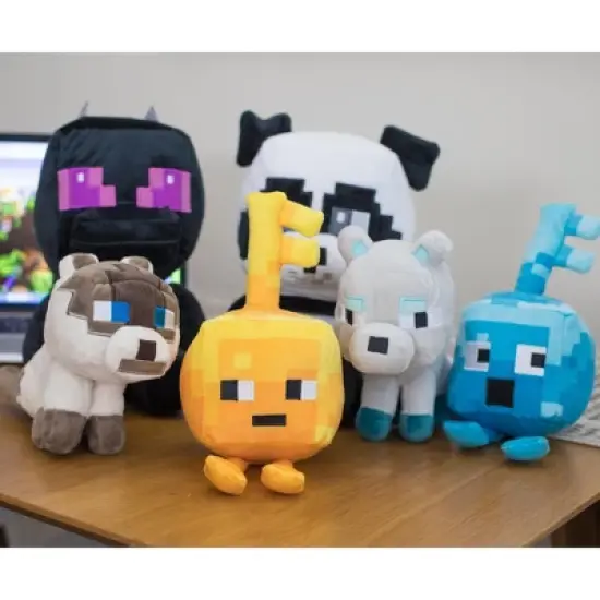 JINX Inc. Minecraft Dungeons Happy Explorer Series Gold Key Golem Plush Toy | 7 Inches image {4}