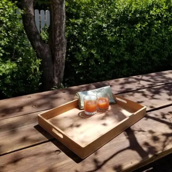 Lipper Solid Bamboo Tray image {2}