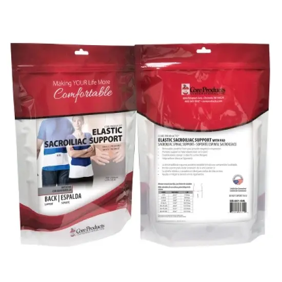 Core Products Elastic Sacroiliac Spinal Support w/ Pad image {7}