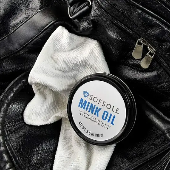 Sof Sole 3.5 oz. Leather Protecting Mink Oil image {1}