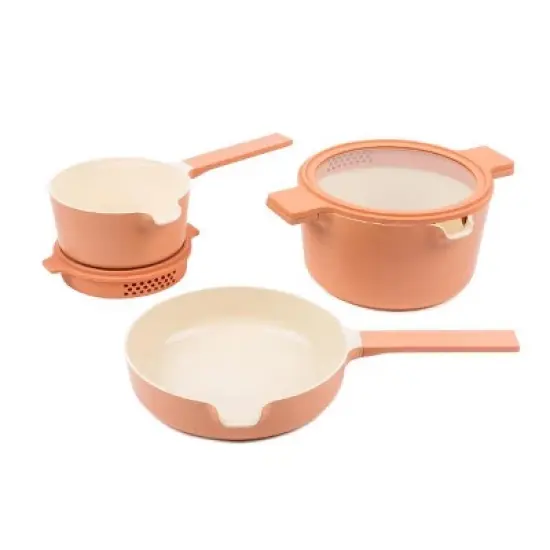 Alva Neat 5-Piece Nonstick Ceramic Nesting Cookware Set image {11}