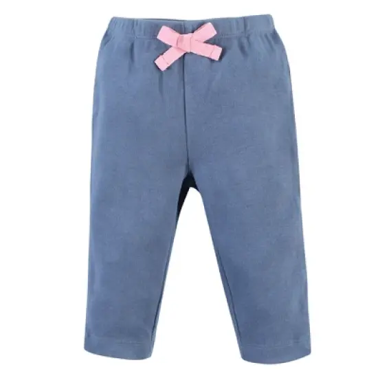 Touched by Nature Baby and Toddler Girl Organic Cotton Hoodie, Bodysuit or Tee Top, and Pant, Garden Floral Toddler image {3}