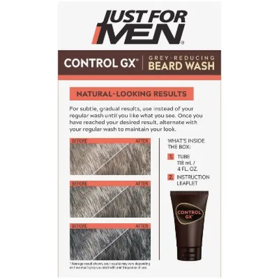 Just For Men Control GX Beard Wash 4 fl oz image {1}
