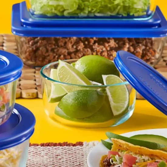 Pyrex 10pc Glass Storage Set image {2}
