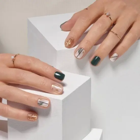 Dashing Diva Glaze Design Nail Art - Abstract Ivy - 32ct image {3}