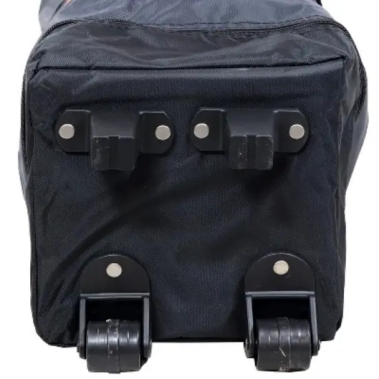 Sunnydaze Premium Pop-Up Canopying Rolling Carrying Bag for - Black image {2}